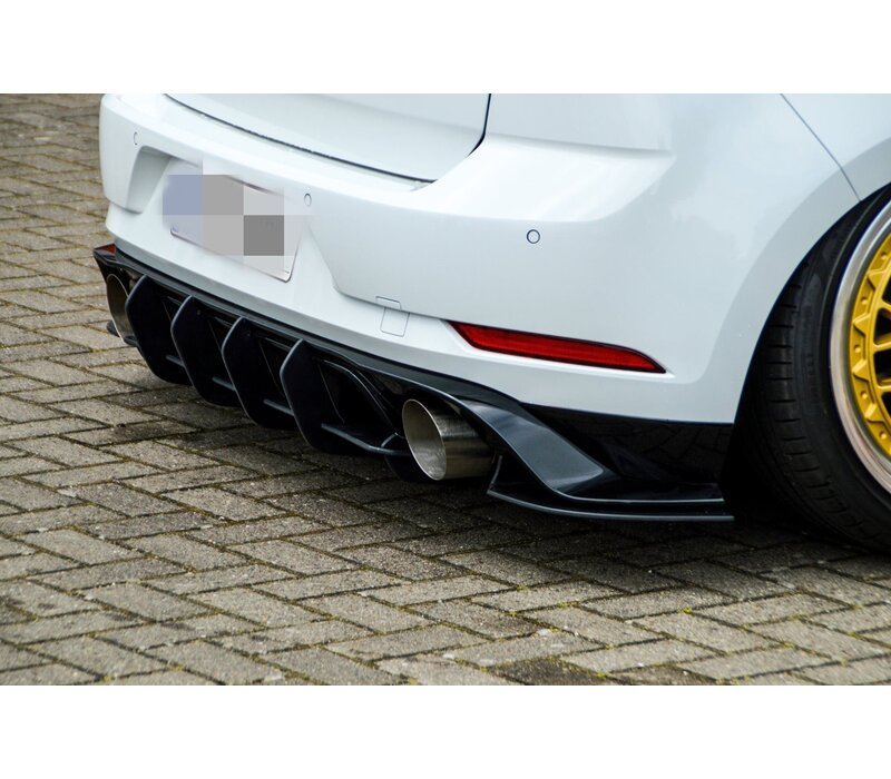 Aggressive Diffuser voor Volkswagen Golf 7.5 GTI Facelift TCR