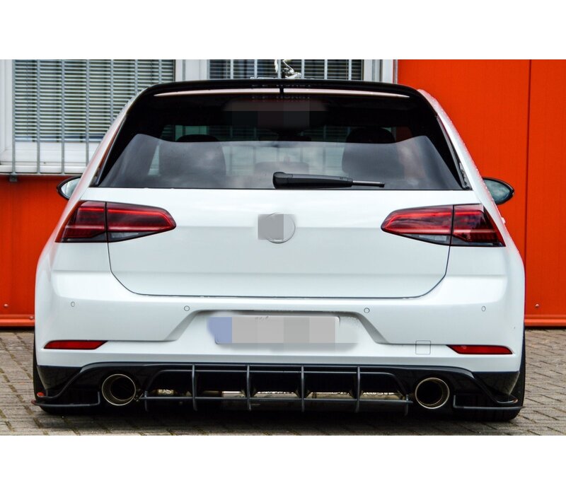 Aggressive Diffuser voor Volkswagen Golf 7.5 GTI Facelift TCR