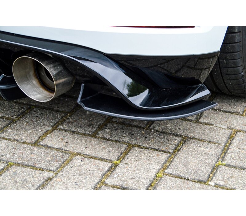 Aggressive Diffuser voor Volkswagen Golf 7.5 GTI Facelift TCR