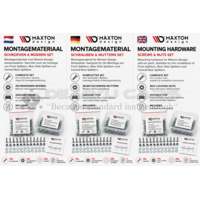 Maxton Design Befestigungsmaterial – Schrauben, Muttern & Montageschrauben