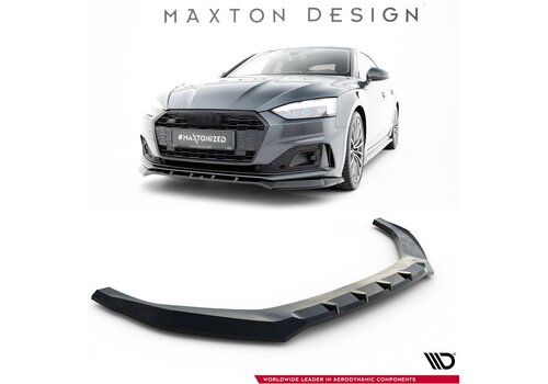 Maxton Design Front splitter V.2 for Audi A5 F5 Standard Facelift