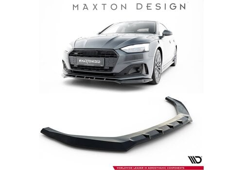 Maxton Design Front splitter V.2 voor Audi A5 F5 Standaard Facelift