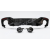 OEM Line ® RS5 Look Diffuser voor Audi A5 B9.5 F5 S line Facelift