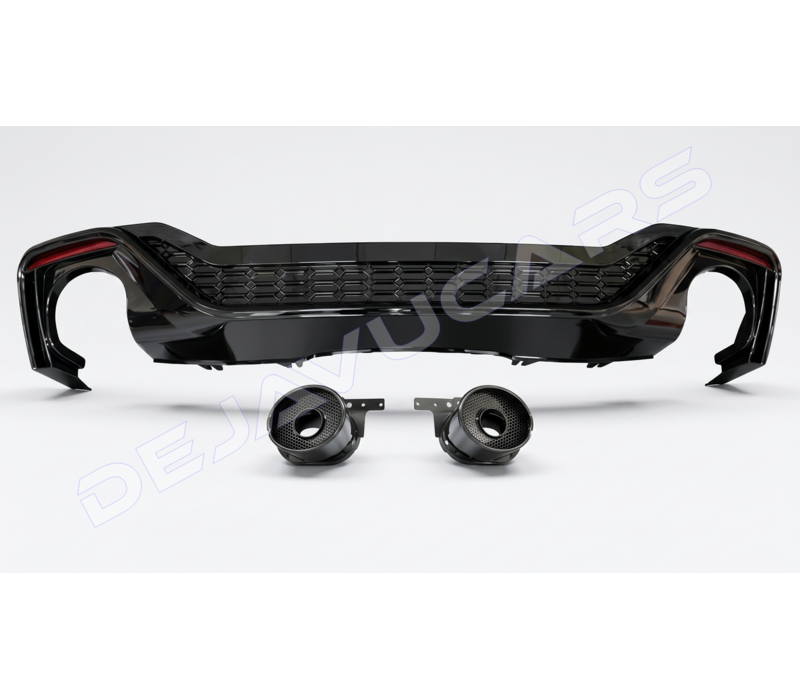 RS5 Look Diffuser for Audi A5 B9.5 F5 S line Facelift