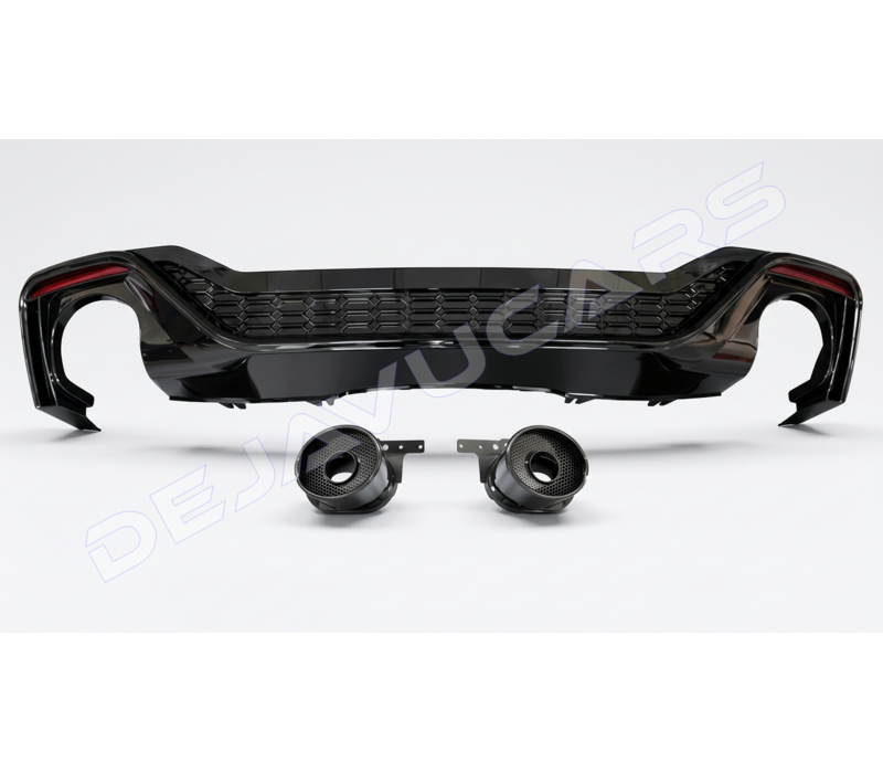 RS5 Look Diffusor für Audi A5 B9.5 F5 S line Facelift