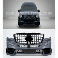 Aggressive AMG Look Front Bumper for Mercedes-Benz Sprinter W907