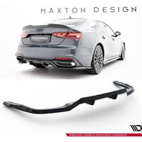 Central Rear Splitter for Audi A5 F5 Standard Facelift
