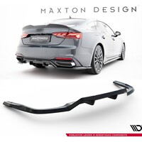 Central Rear Splitter voor Audi A5 F5 Standaard Facelift