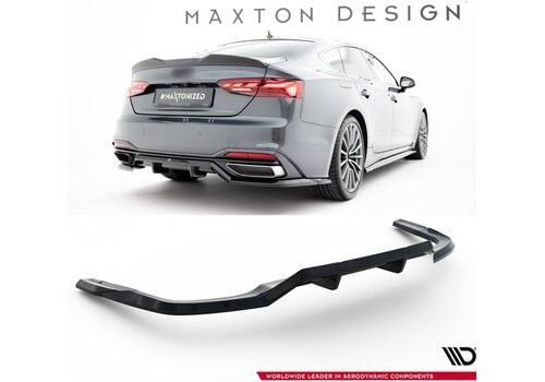 Maxton Design Central Rear Splitter for Audi A5 F5 Standard Facelift