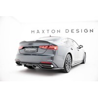 Central Rear Splitter voor Audi A5 F5 Standaard Facelift