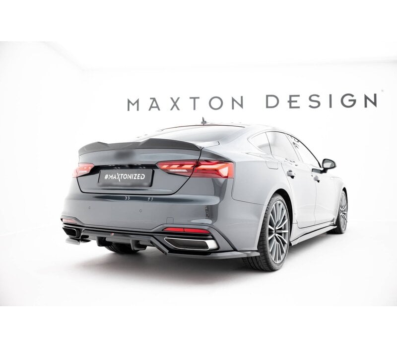 Central Rear Splitter für Audi A5 F5 Standard Facelift