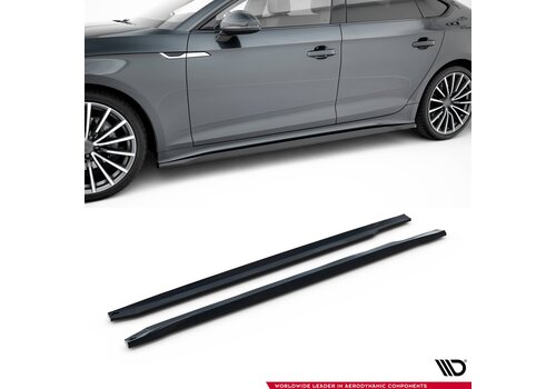 Maxton Design Side Skirts Diffuser voor Audi A5 F5 Sportback Facelift