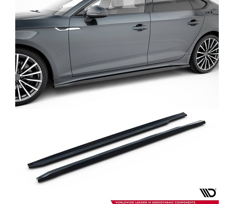 Side Skirts Diffuser voor Audi A5 F5 Sportback Facelift