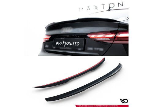 Maxton Design Achterklep spoiler lip voor Audi A5 B9 F5 Facelift Sportback