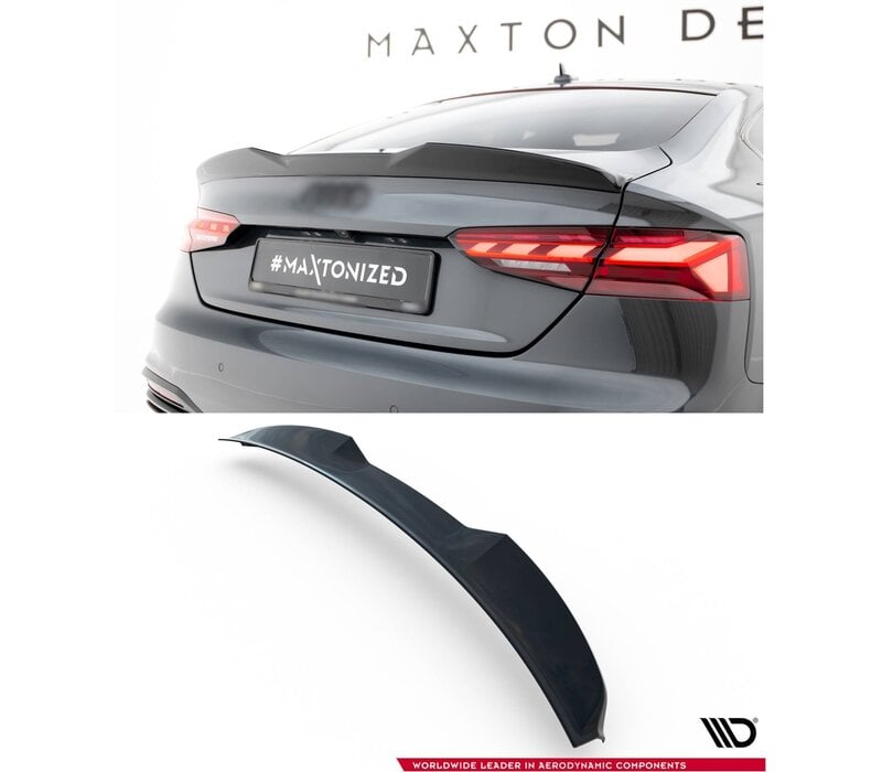 Heckklappe Spoiler Extension 3D für Audi A5 F5 Sportback