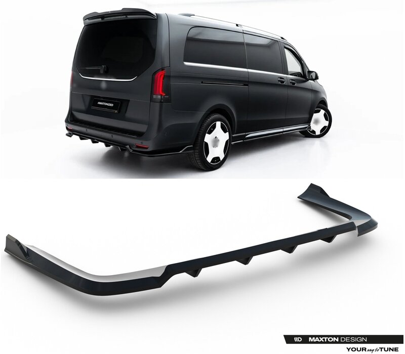 Rear splitter for Mercedes Benz V-Class W447 AMG Line Facelift 2