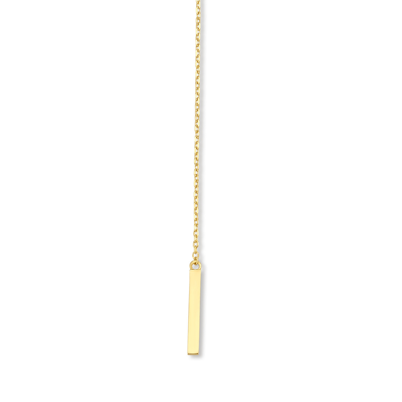Isabel Bernard Monceau Josephine 14 karat gold necklace with rod