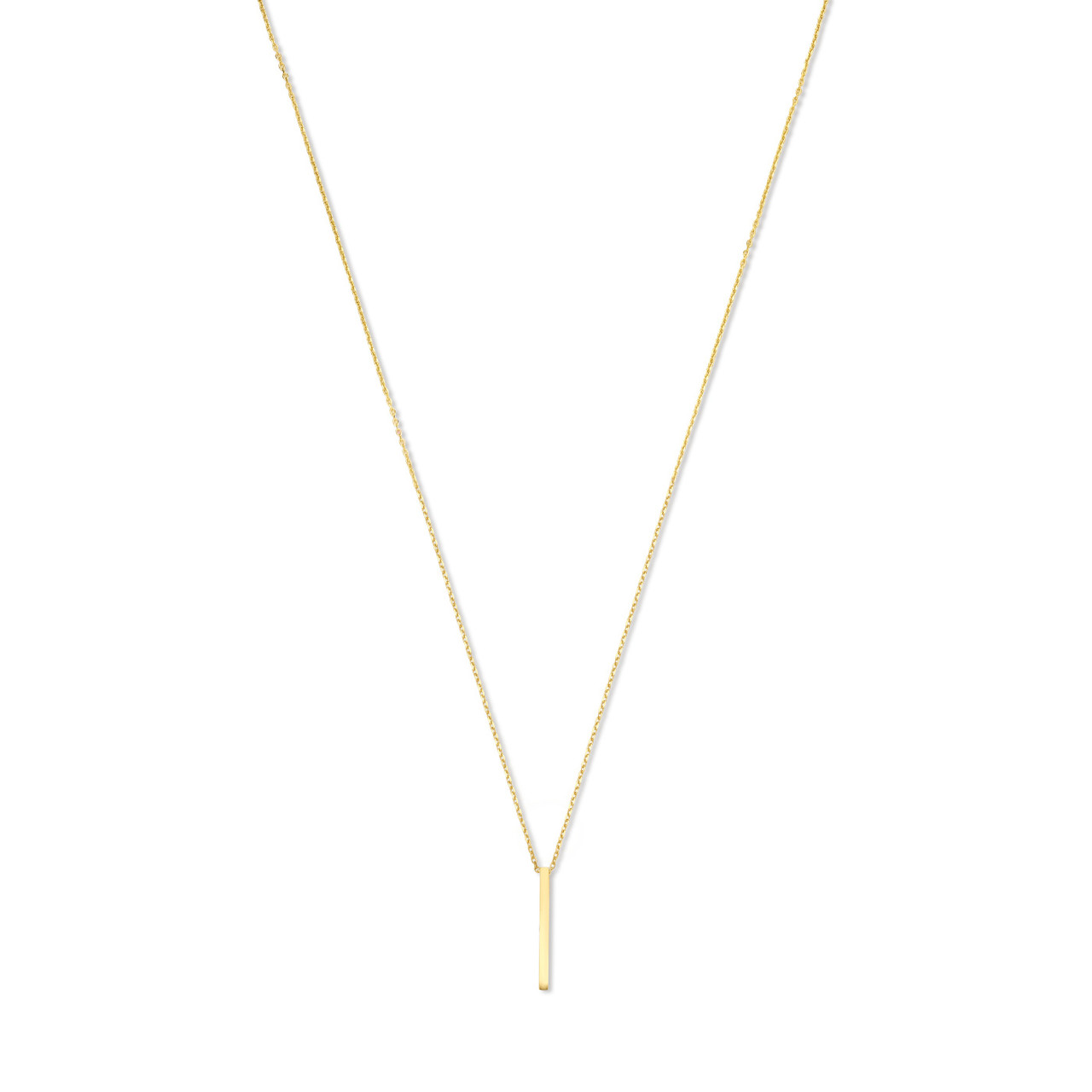 Isabel Bernard Monceau Josephine 14 karat gold necklace with rod
