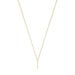 Isabel Bernard Monceau Josephine 14 karat gold necklace with rod
