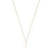 Isabel Bernard Monceau Josephine 14 karat gold necklace with rod