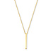 Isabel Bernard Monceau Josephine 14 karat gold necklace with rod