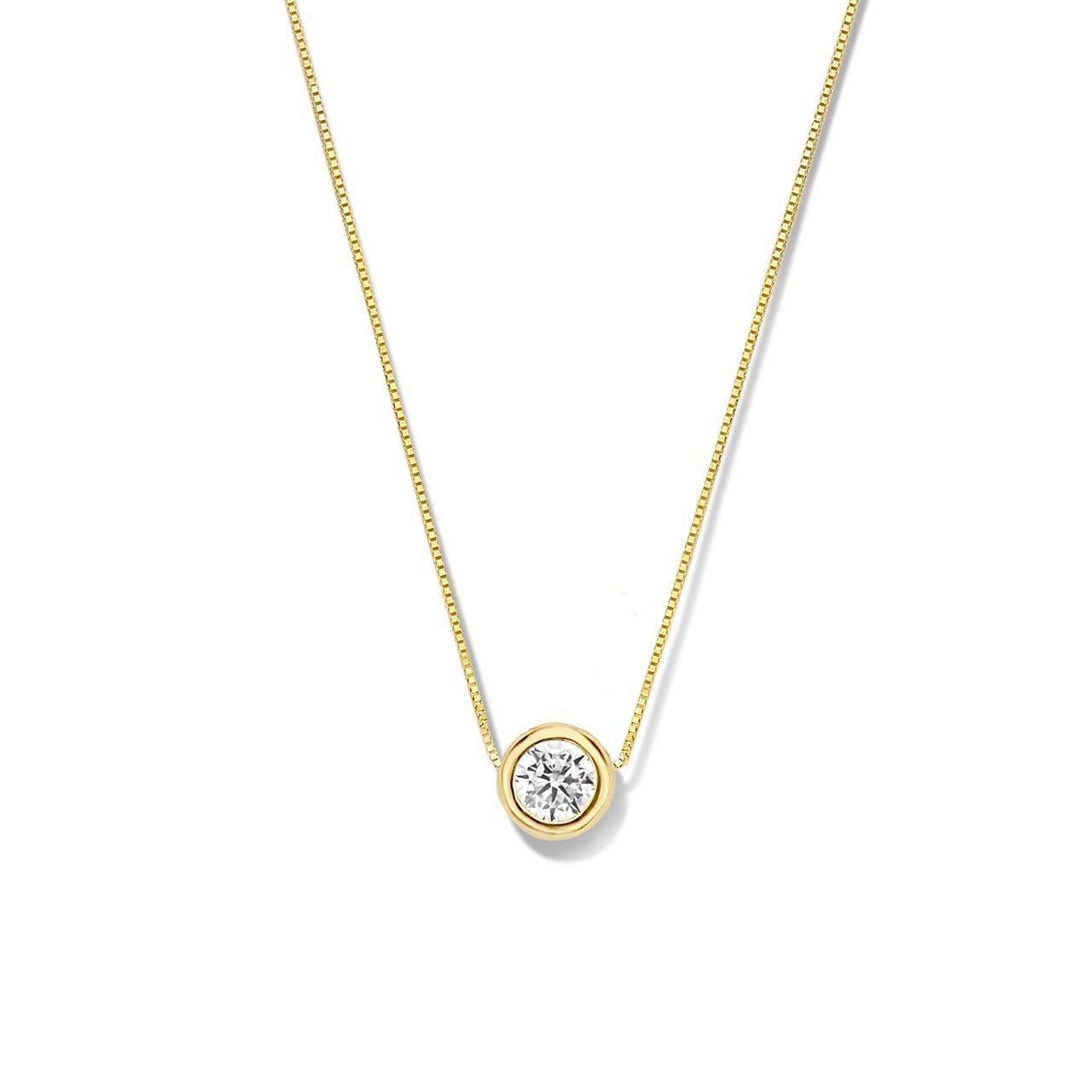 Isabel Bernard - 14 karat gold necklace 