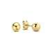 Isabel Bernard Rivoli Finou clous d'oreilles en or 14 carats avec sphère