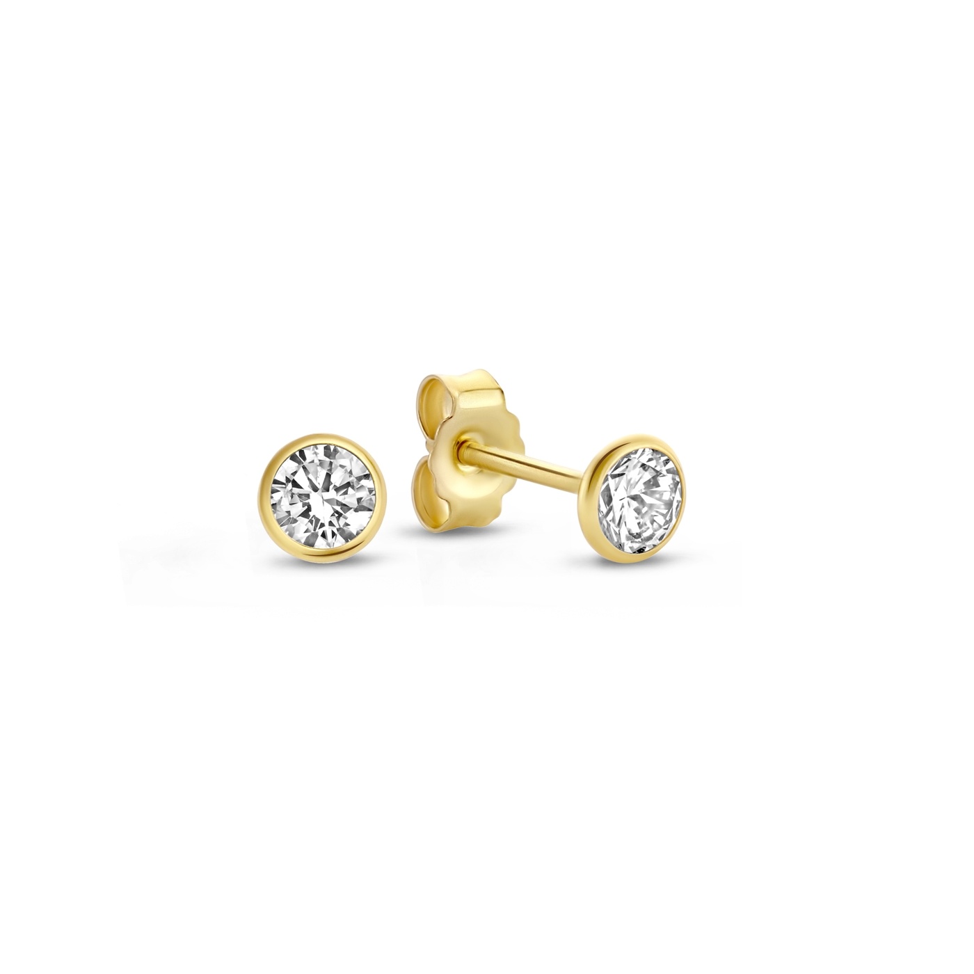 gold ear studs