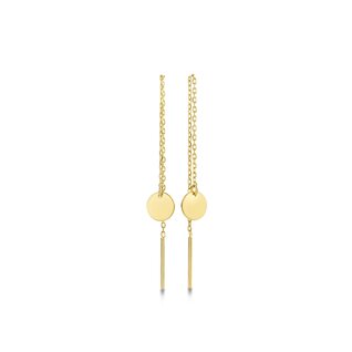 Isabel Bernard Le Marais Jeanne 14 karat gold drop earrings