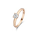 Isabel Bernard La Concorde Soleil anillo de oro rosa de 14 quilates