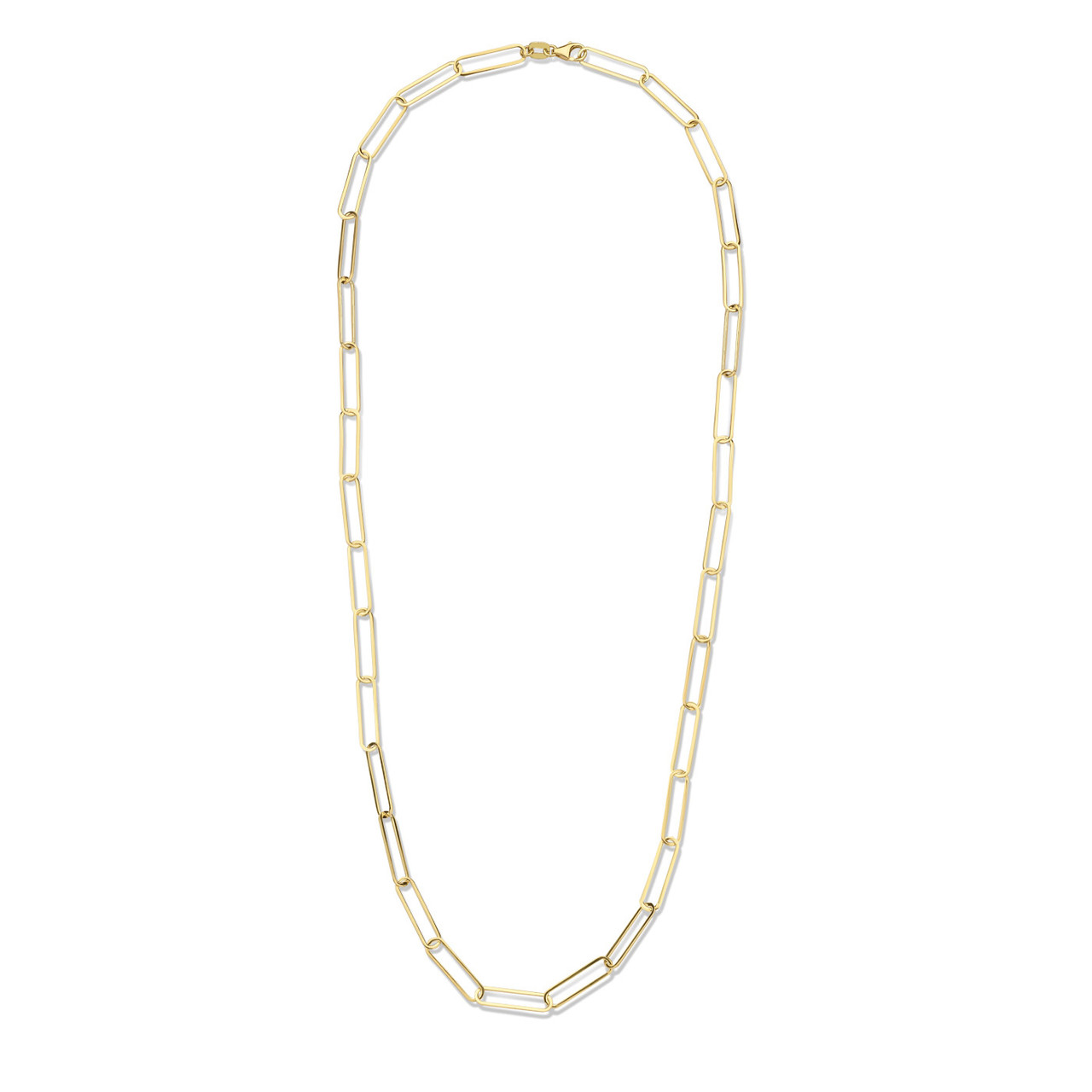Isabel Bernard Aidee Odile 14 karat gold link necklace