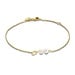 Isabel Bernard Belleville Luna 14 karat gold bracelet with freshwater pearls