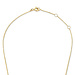 Isabel Bernard Le Marais Garance 14 karat gold necklace with zirconia stone