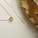 Isabel Bernard Le Marais Dauphine collana in oro 14 carati con barra