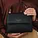 Isabel Bernard Femme Forte Heline black calfskin leather handbag