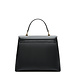Isabel Bernard Femme Forte Gisel sort læder håndtaske lavet af kalveskind