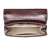 Isabel Bernard Femme Forte Heline croco brun læder håndtaske lavet af kalveskind
