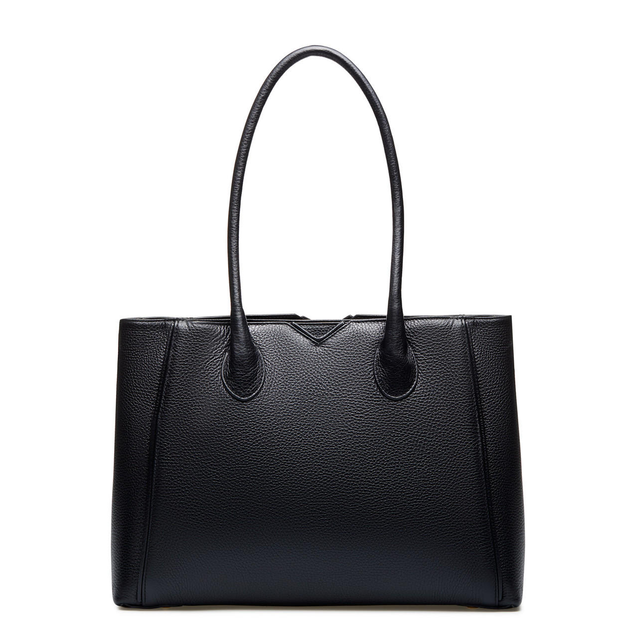 Isabel Bernard Honoré Cloe black calfskin leather handbag