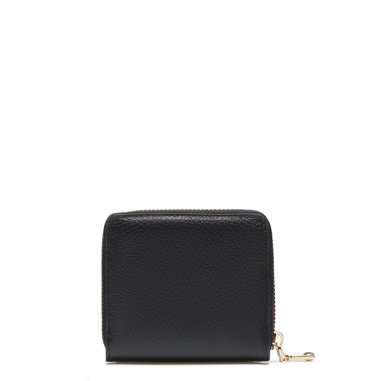 Isabel Bernard Honoré Jules black calfskin leather zipper wallet
