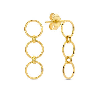 Isabel Bernard Belleville Anna orecchini pendenti in oro 14 carati