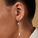 Isabel Bernard Belleville Luna boucles d'oreilles pendantes en or 14 carats avec perles d'eau douce
