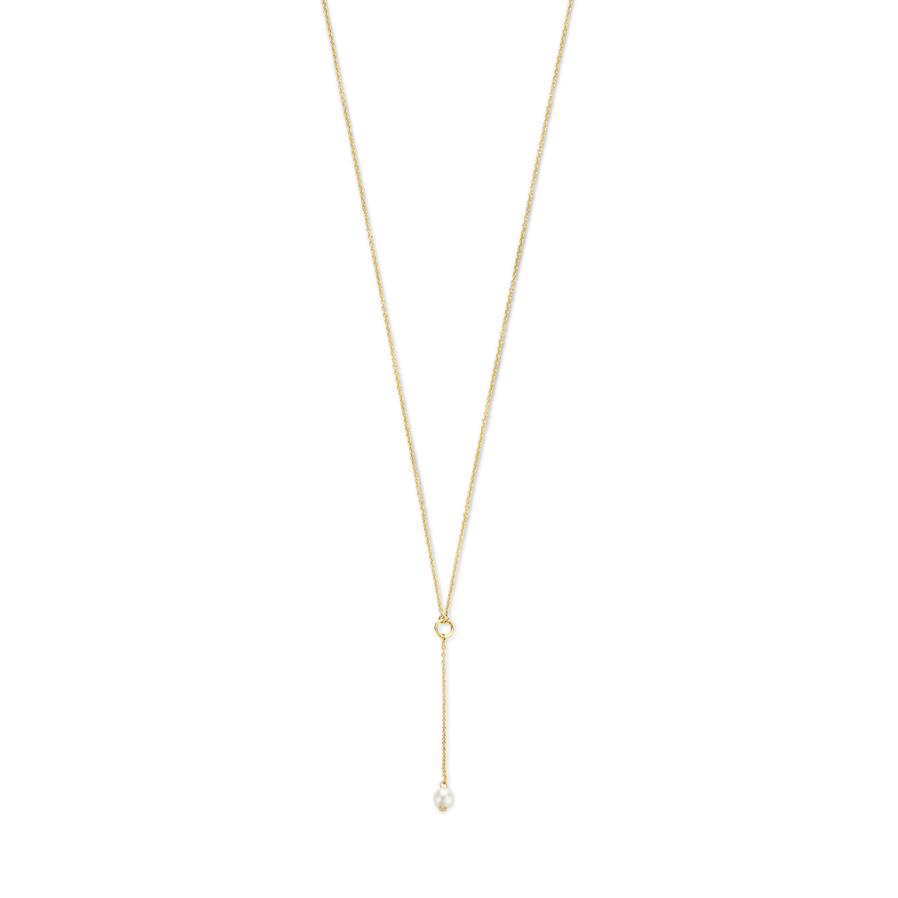 Isabel Bernard Belleville Luna 14 karat gold necklace with freshwater pearl