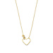 Isabel Bernard Belleville Amore collier en or 14 carats