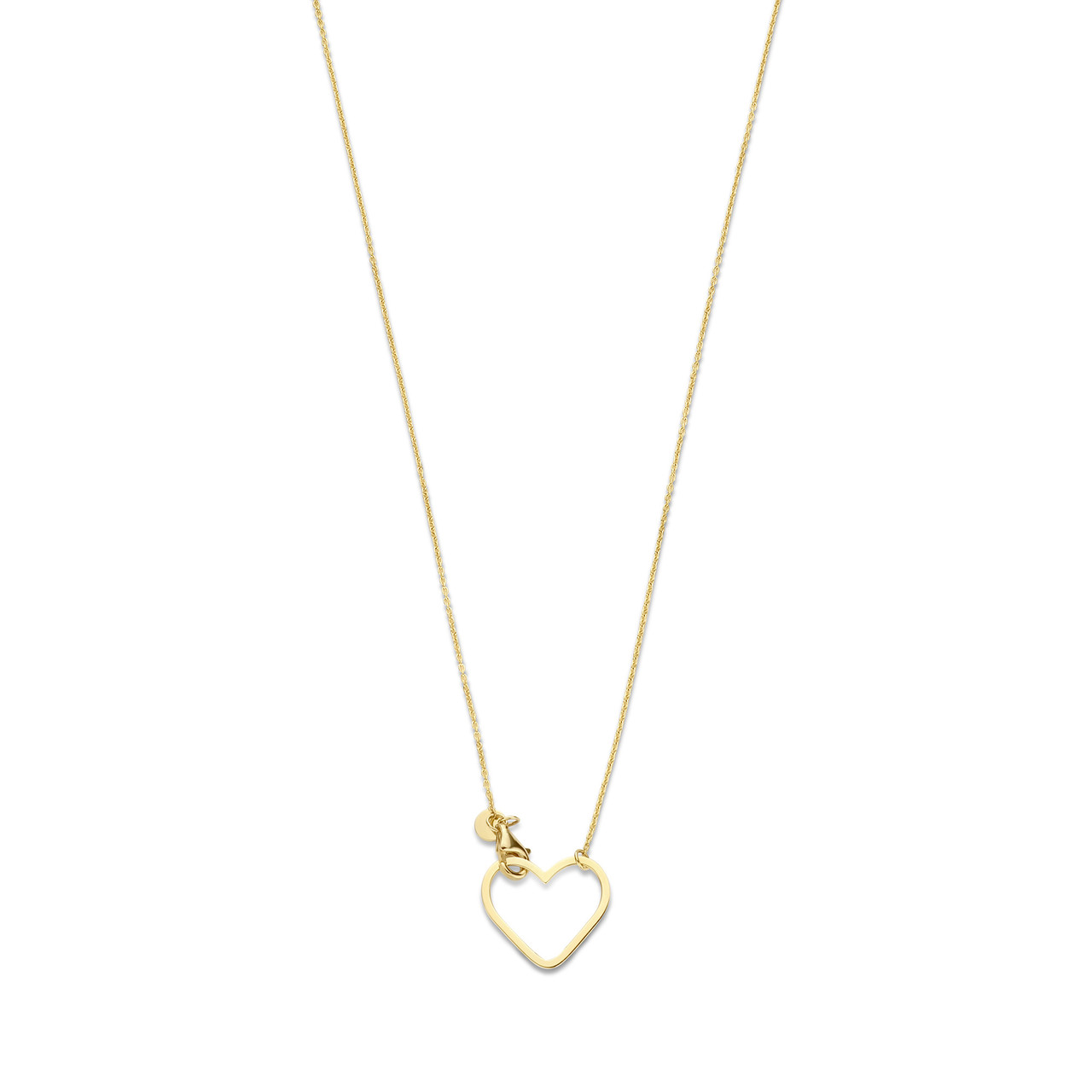 Isabel Bernard Belleville Amore 14 karat gold necklace with heart
