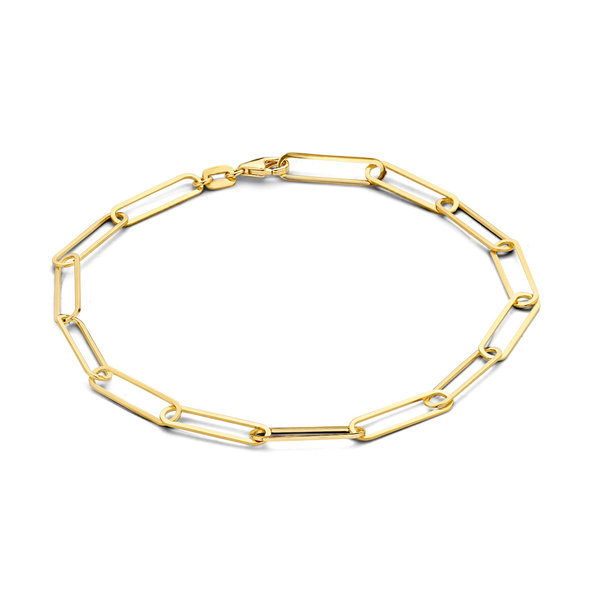 Isabel Bernard Aidee Odile 14 karat gold link bracelet