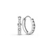 Isabel Bernard Saint Germain Tiphaine 14 karat white gold hoop earrings