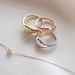 Isabel Bernard La Concorde Lauren anello con sigillo iniziale in oro rosa 14 carati con lettera (54)