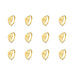 Isabel Bernard Le Marais Lauren anel sinete inicial de ouro de 14 quilates com letra (48)