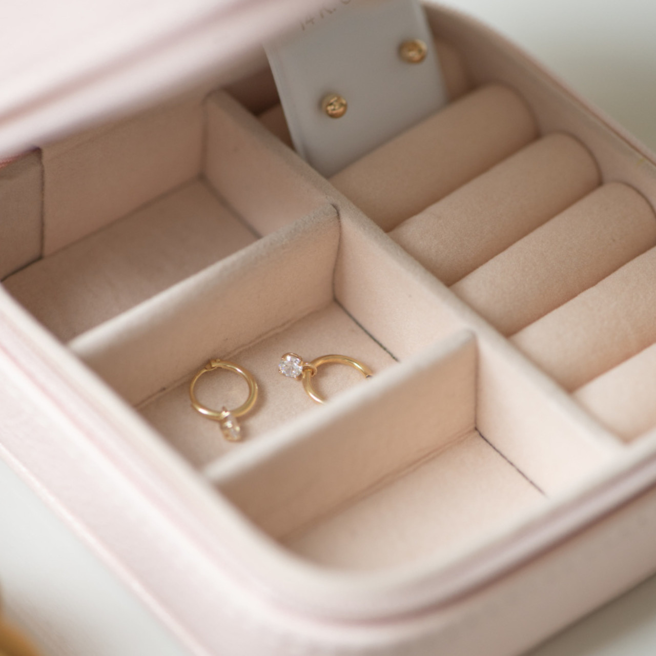 Isabel Bernard Cadeau d'Isabel pink jewellerybox