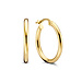 Isabel Bernard Rivoli Estelle 14 karat gold hoop earrings